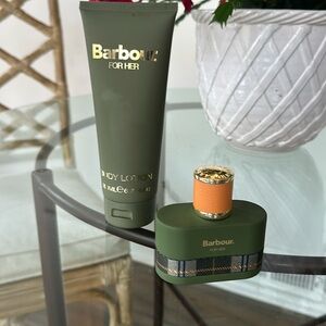 Barbour cologne for Her and Body Lotion